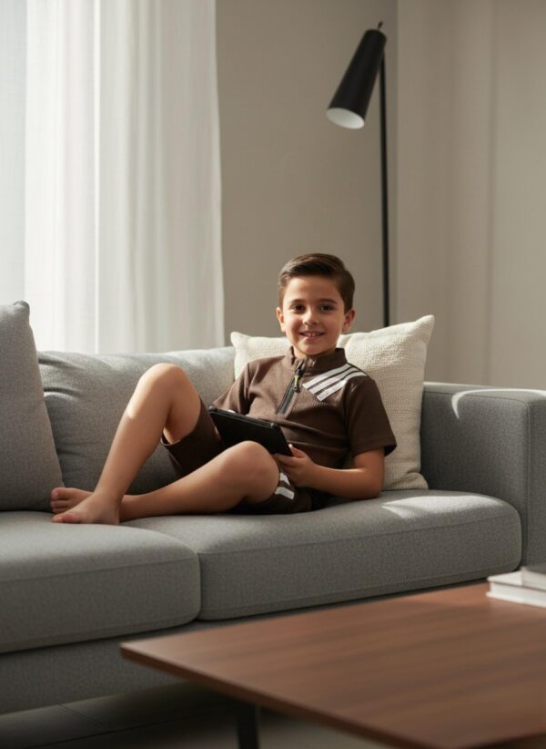 طقم أطفالي بٌني